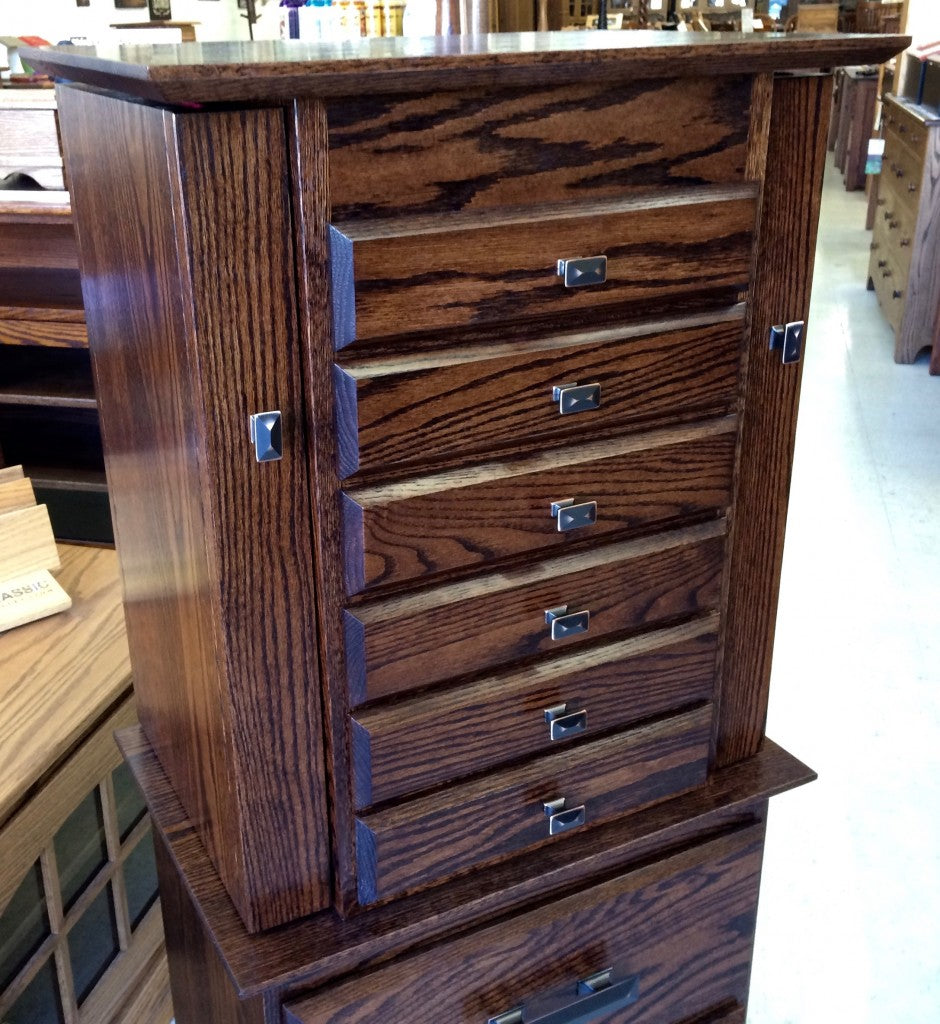 48″ Split Shaker Jewelry Armoire