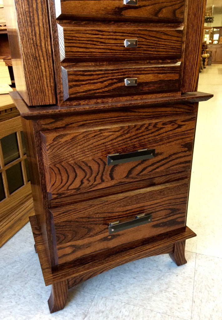 48″ Split Shaker Jewelry Armoire