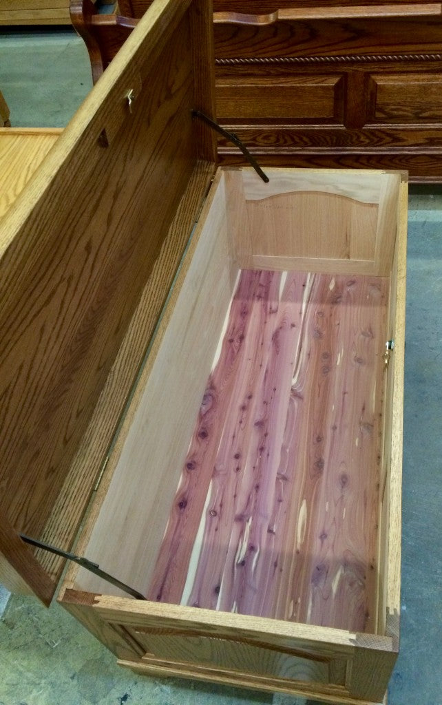 Cathedral Raised Panel Blanket Chest