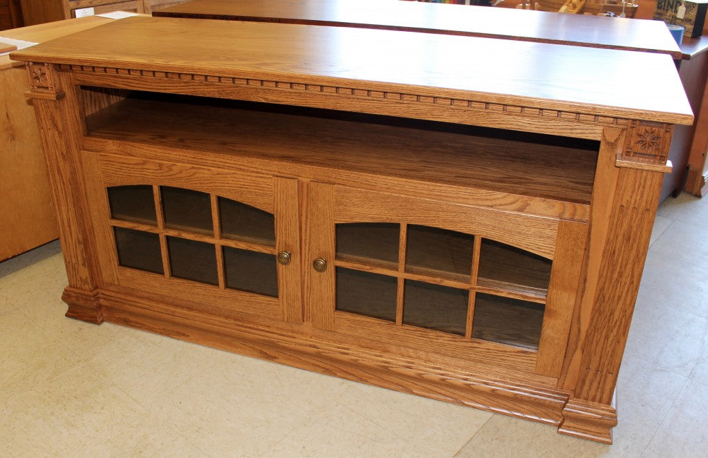 Deluxe 56″  TV Stand with Open VCR