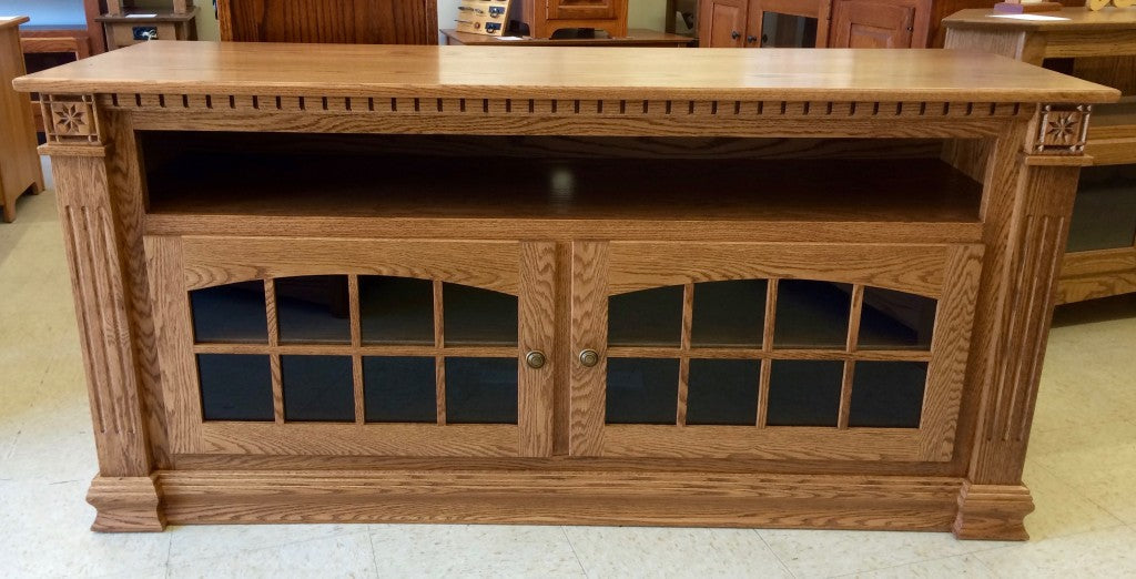 Deluxe 60″ TV Stand with Open VCR