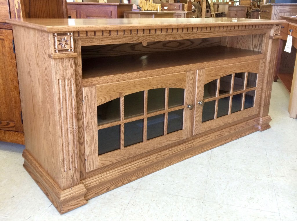 Deluxe 60″ TV Stand with Open VCR