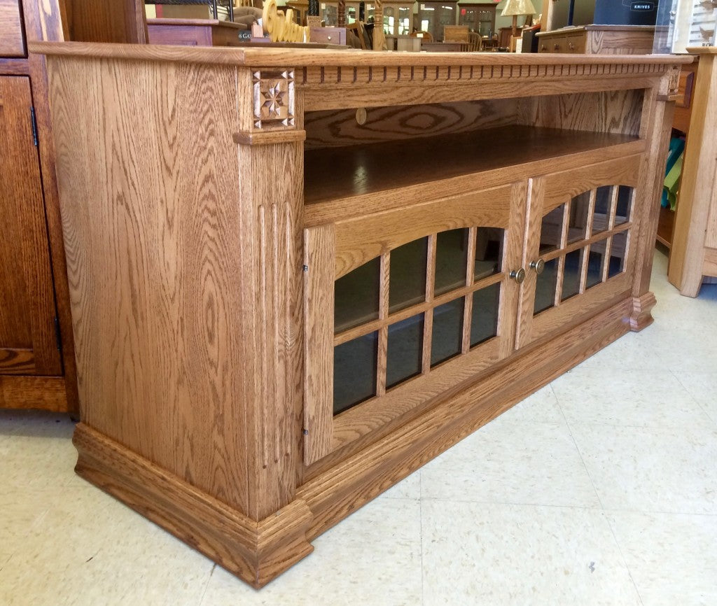 Deluxe 60″ TV Stand with Open VCR