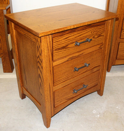 Modern Mission Night Stand with Jewelry Pullout