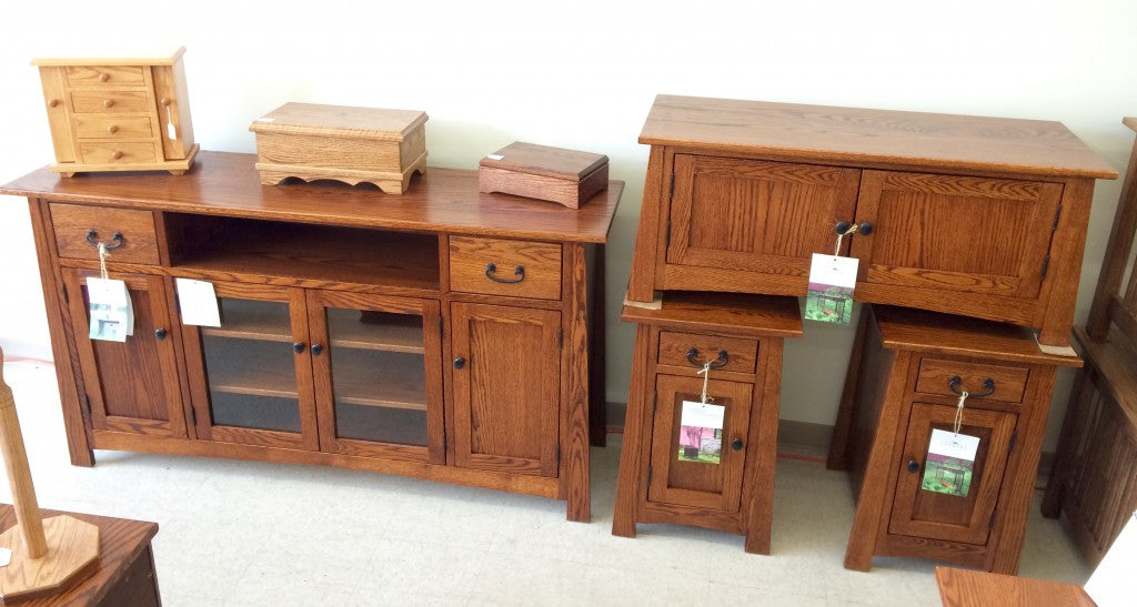 Mission 65″ TV Credenza