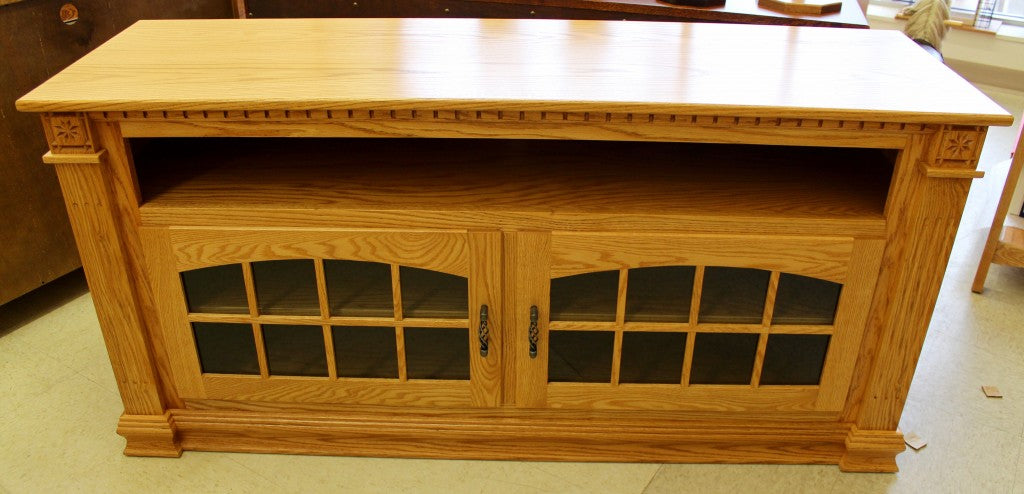 Deluxe 60″ TV Stand with Open VCR