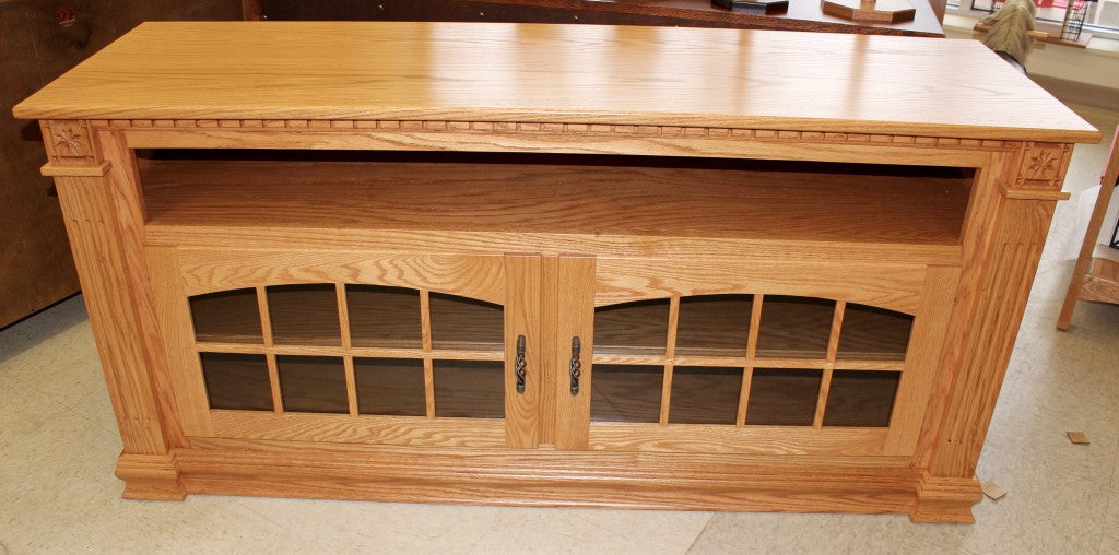 Deluxe 60″ TV Stand with Open VCR