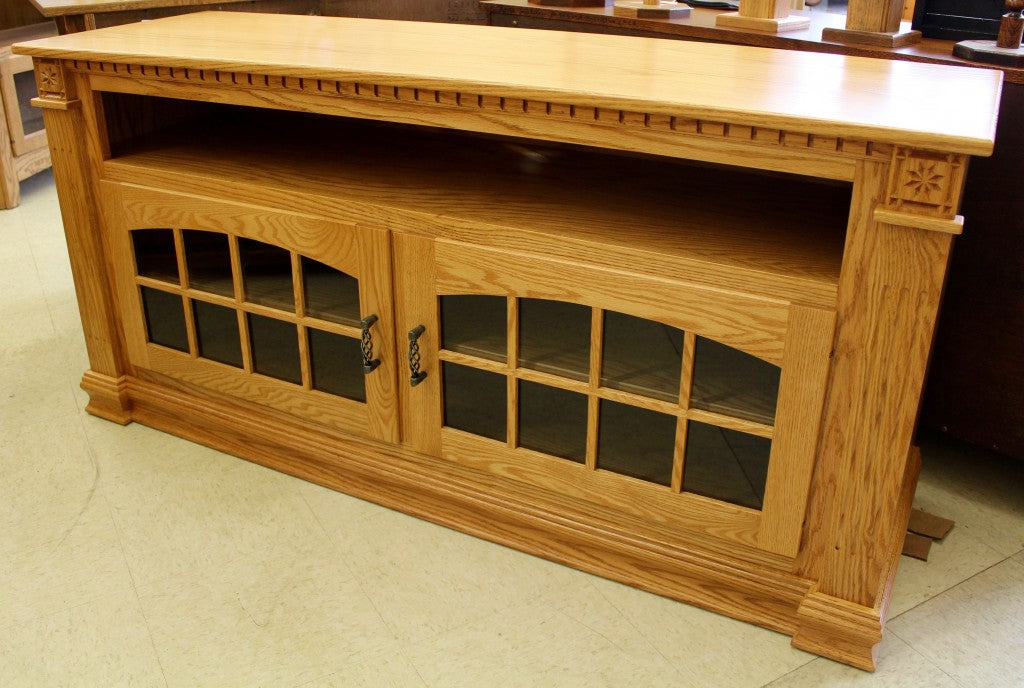 Deluxe 60″ TV Stand with Open VCR