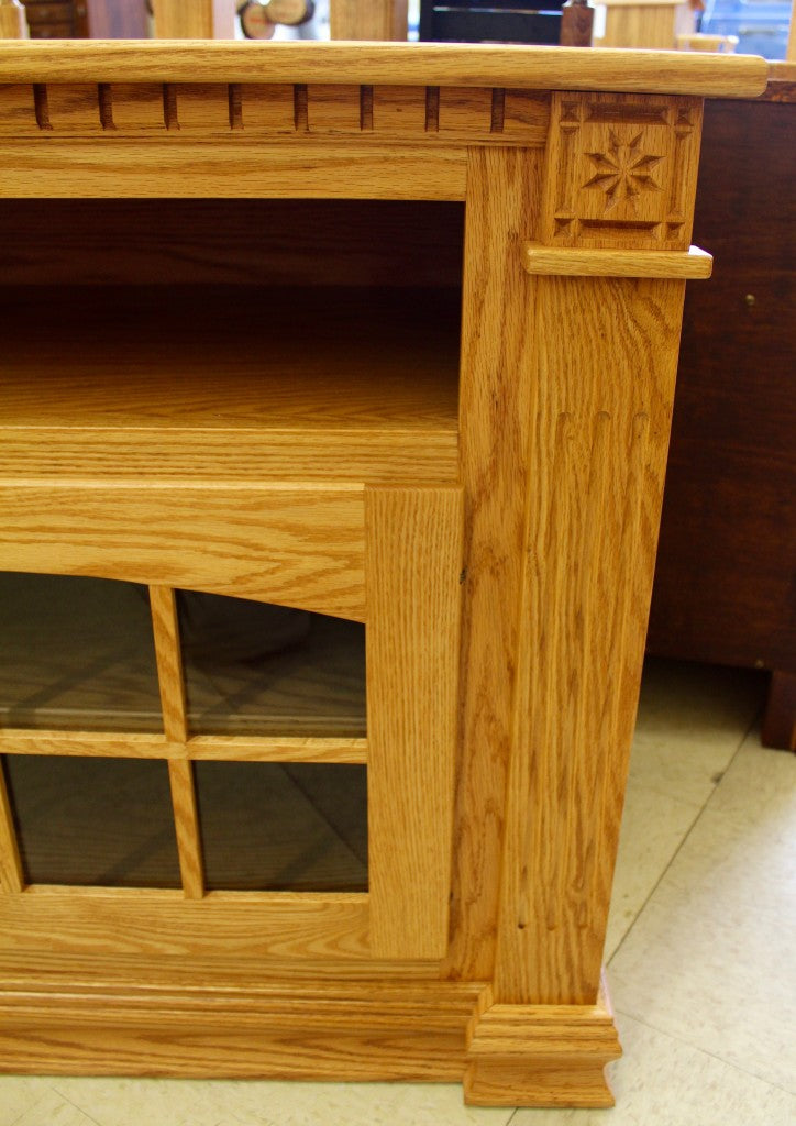 Deluxe 60″ TV Stand with Open VCR