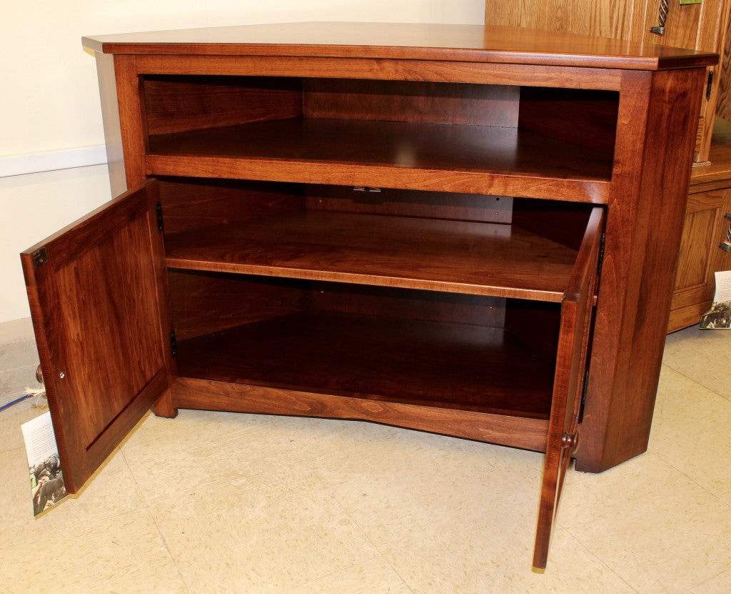 Mission Corner TV Stand
