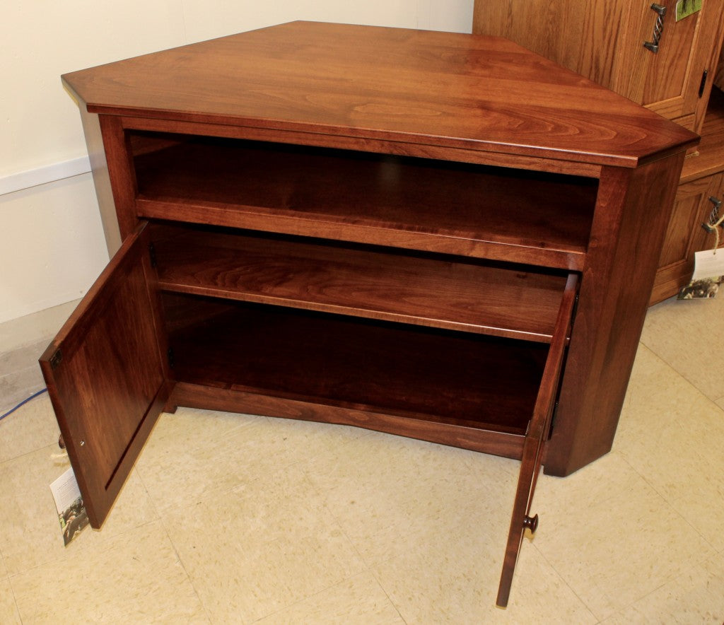 Mission Corner TV Stand