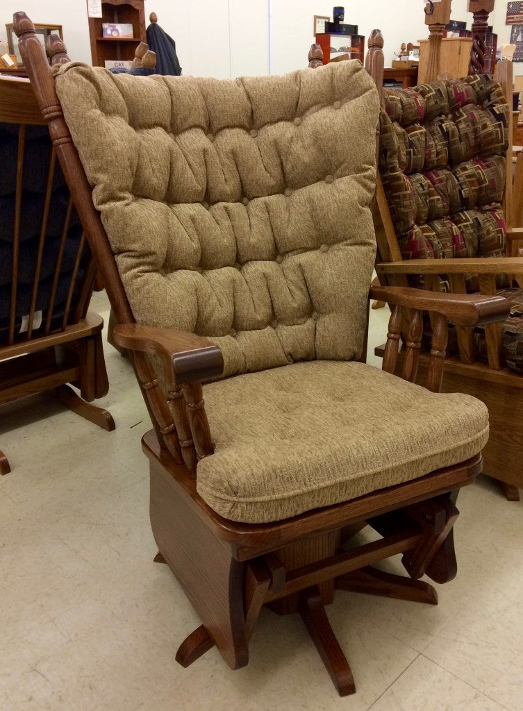 High Back Traditional Glider w/Swivel