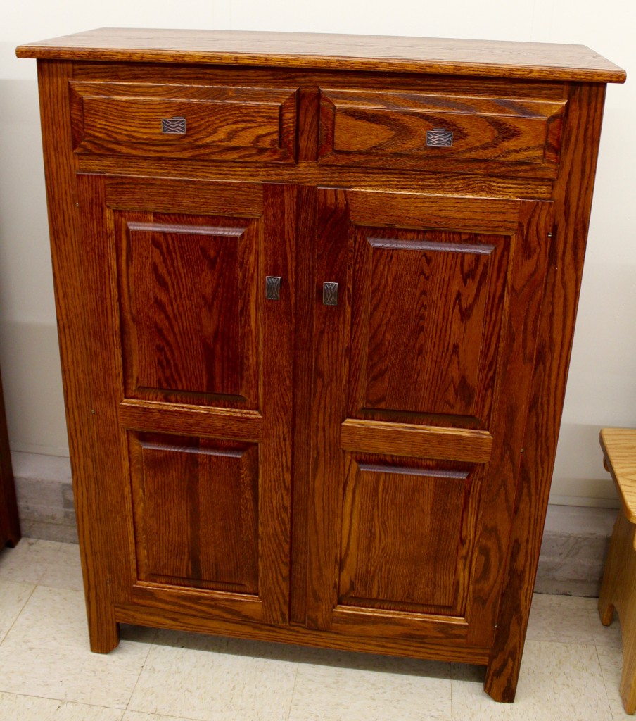Pie Safe with Raised Paneled Doors