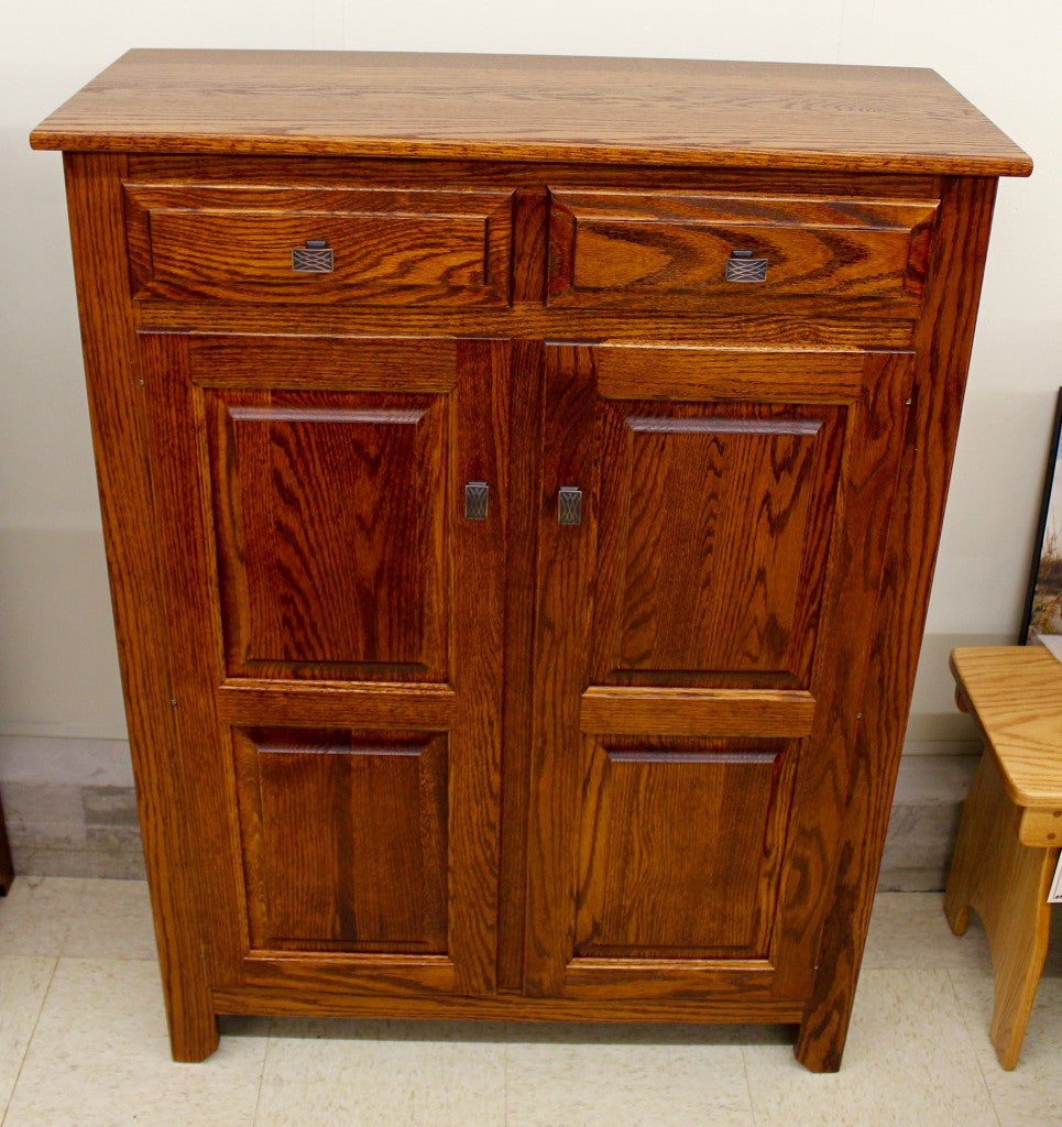 Pie Safe with Raised Paneled Doors