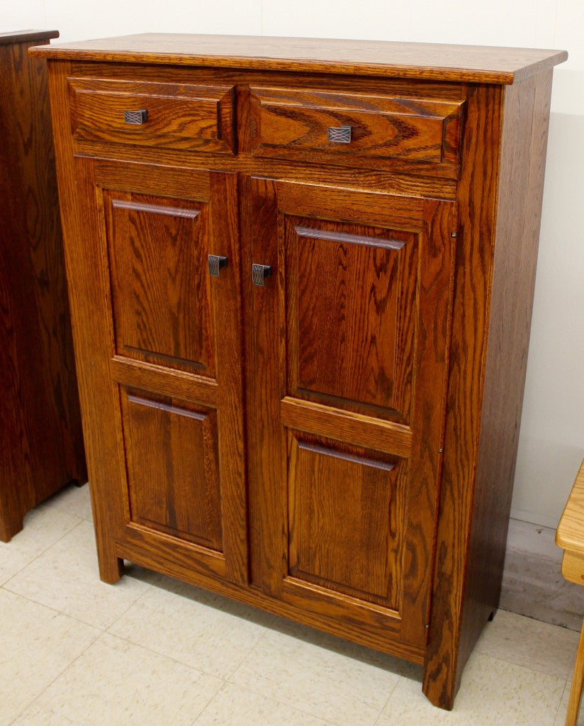 Pie Safe with Raised Paneled Doors