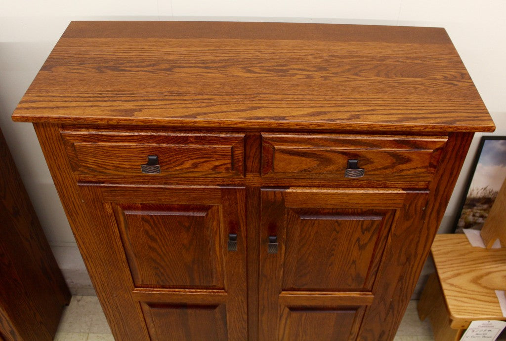 Pie Safe with Raised Paneled Doors