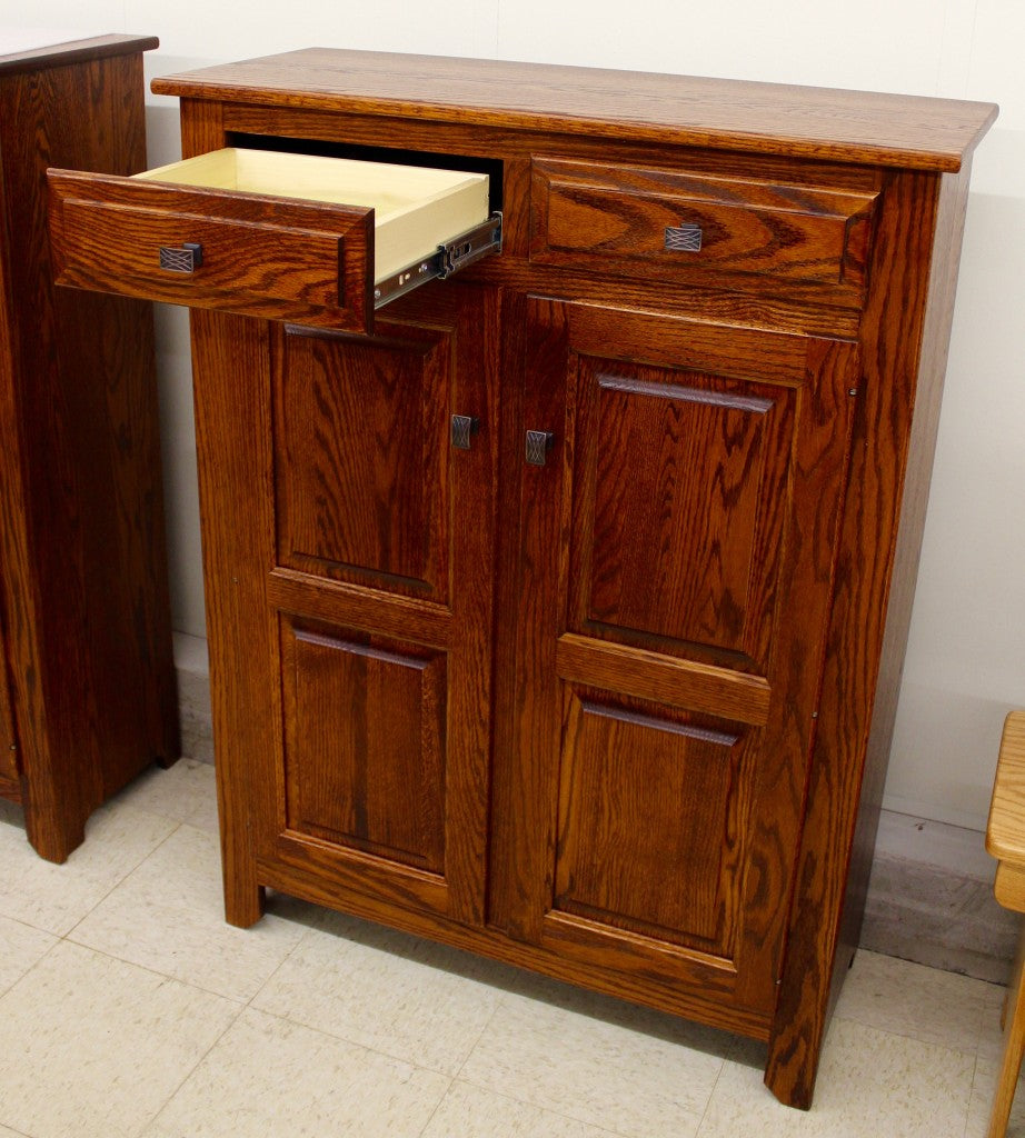 Pie Safe with Raised Paneled Doors