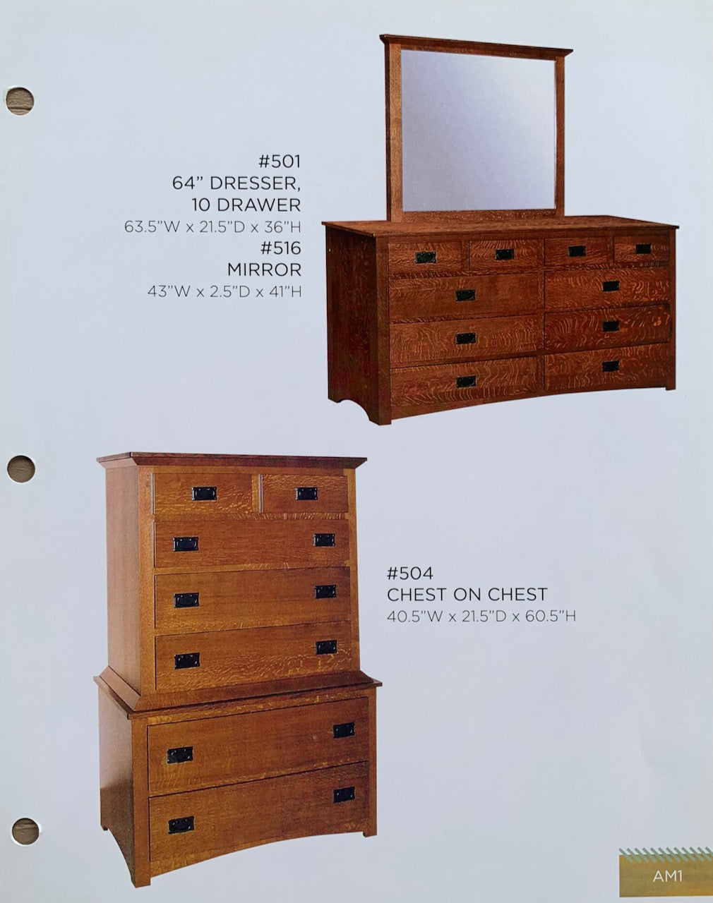 Mission Bedroom Set