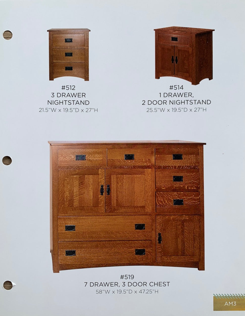 Mission Bedroom Set