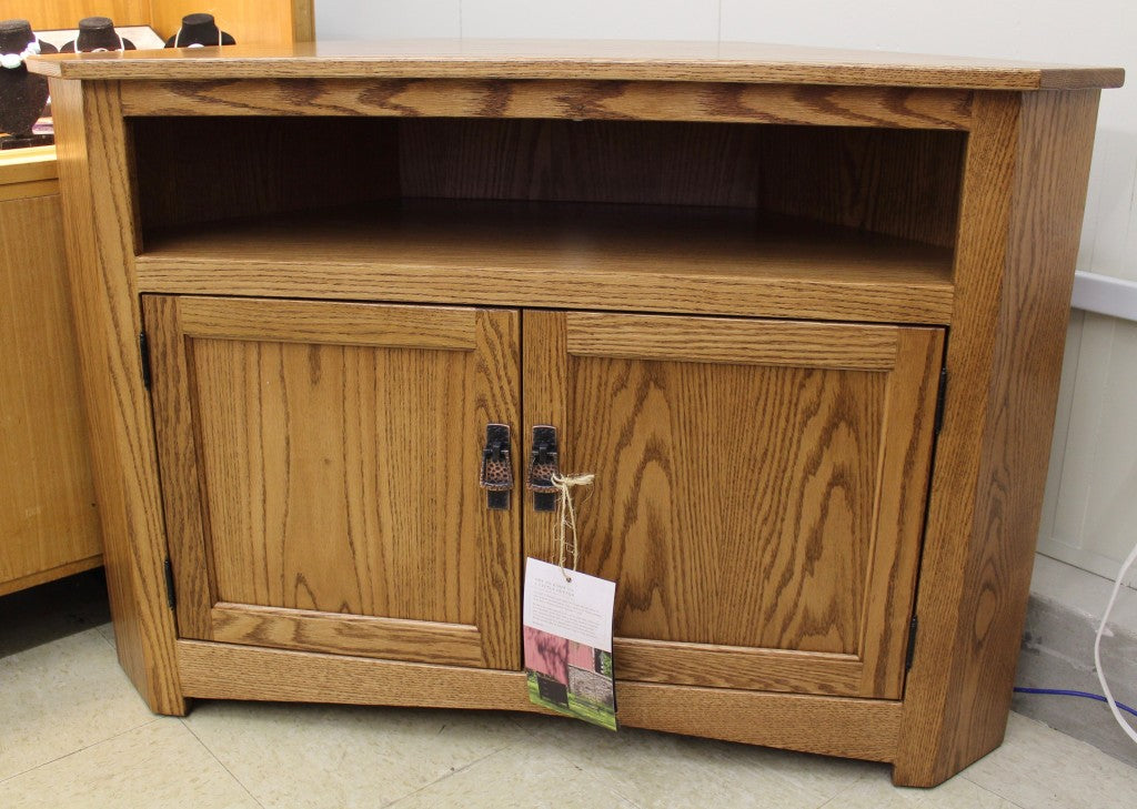 Mission Corner TV Stand