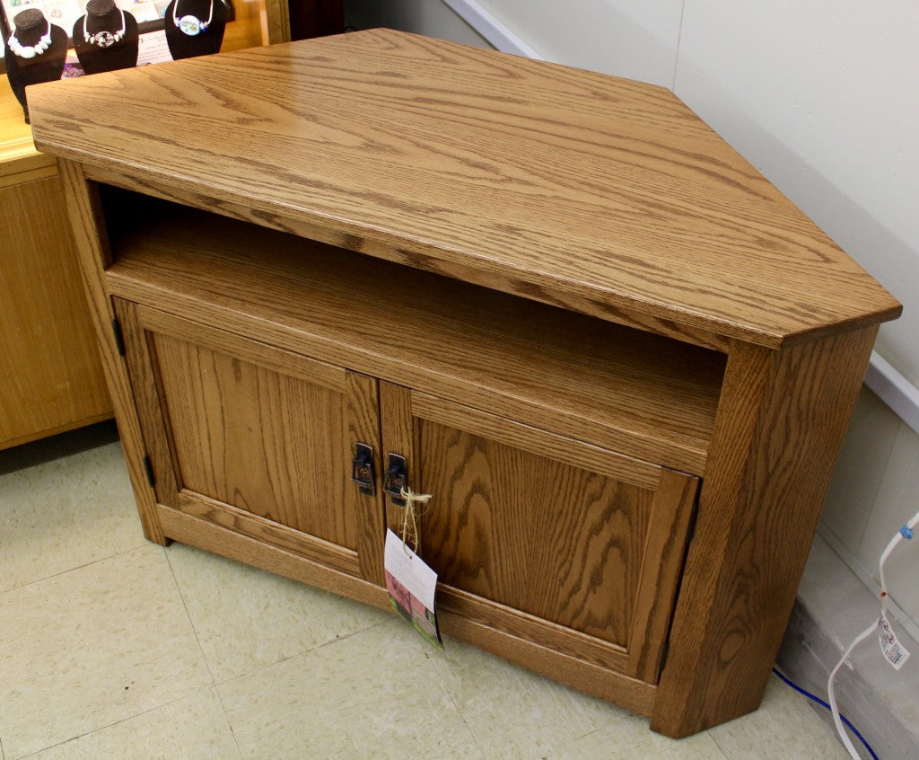 Mission Corner TV Stand