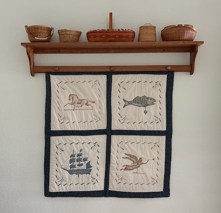 Quilt Clamp Shelf