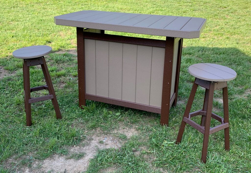 Poly 57″ Serving Bar / Island