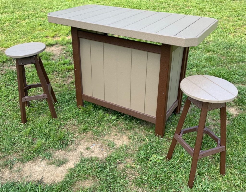 Poly 57″ Serving Bar / Island