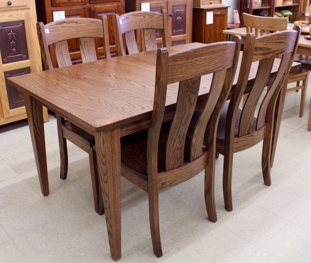 Shaker Farm Table with 18″ Butterfly Leaf