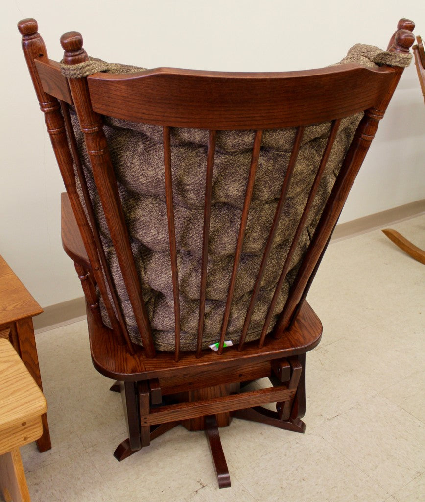 High Back Traditional Jumbo Glider w/Swivel