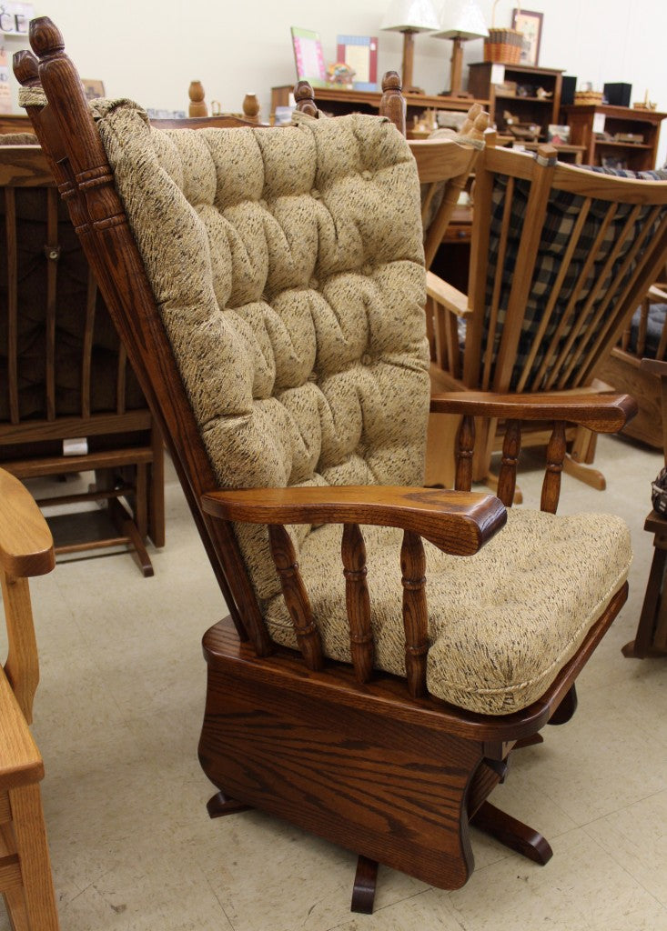 High Back Traditional Glider w/Swivel