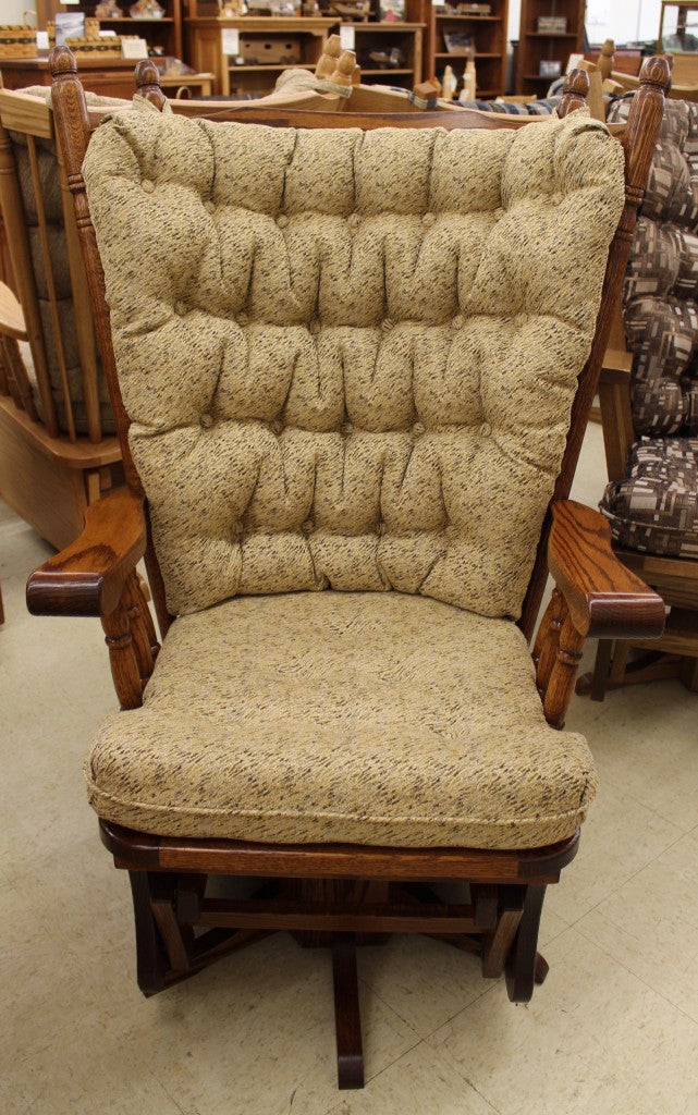 High Back Traditional Glider w/Swivel