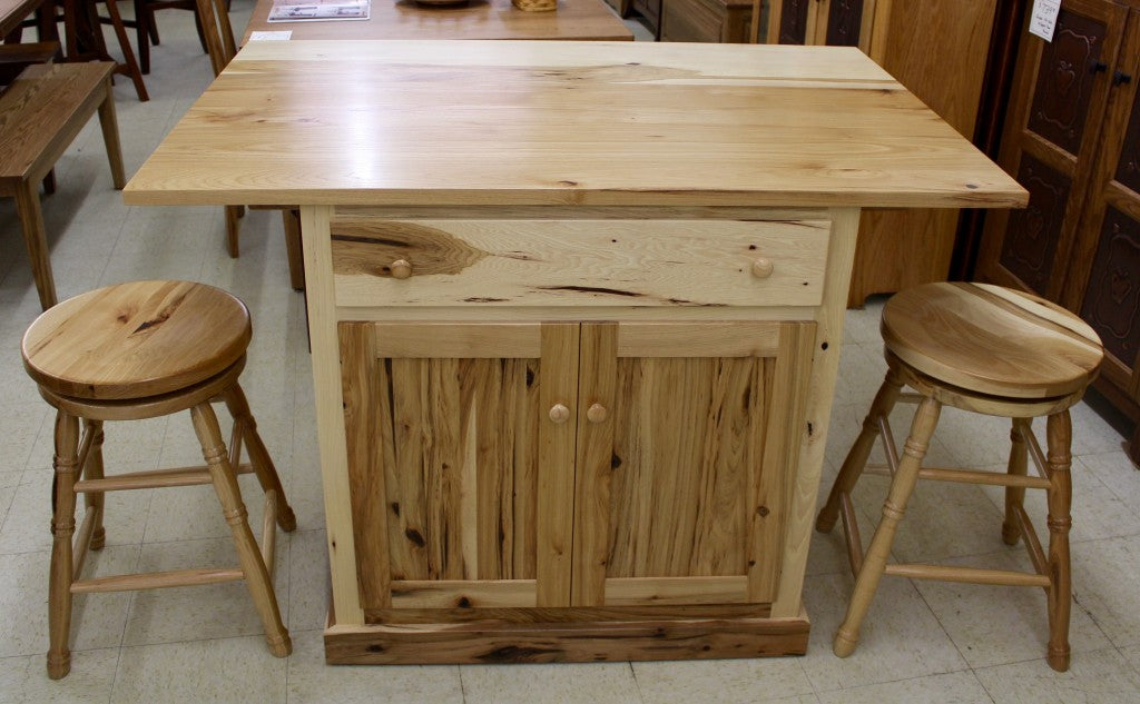 Classic Country Rustic Hickory Island