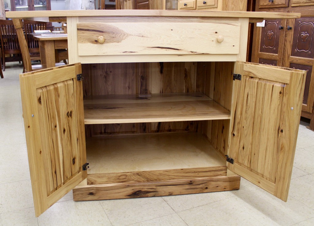 Classic Country Rustic Hickory Island