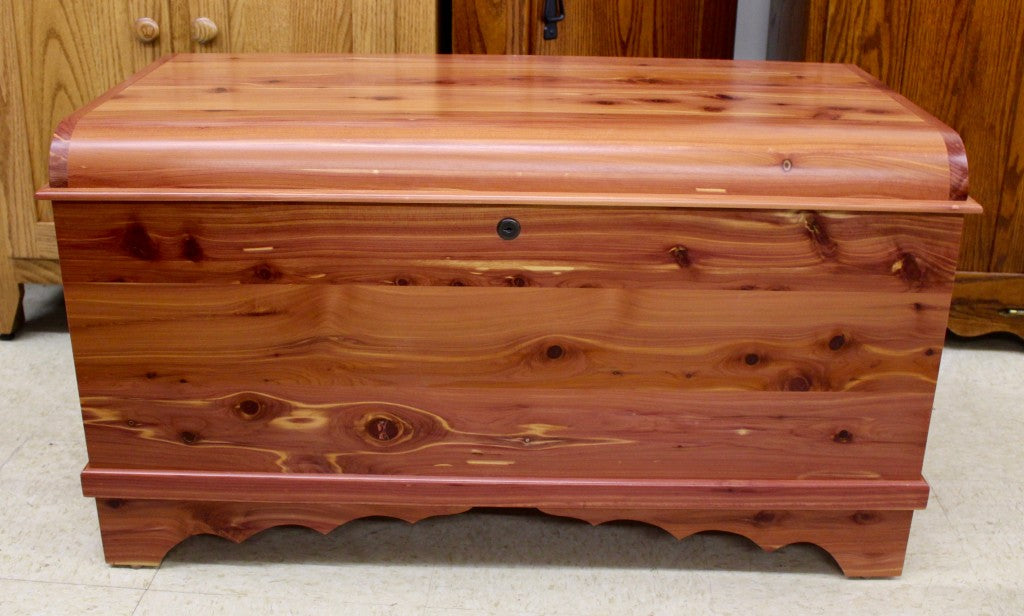 Small Waterfall Blanket Chest - All Cedar