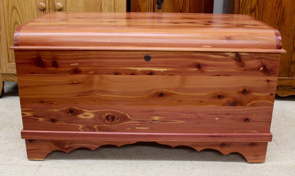 Small Waterfall Blanket Chest - All Cedar