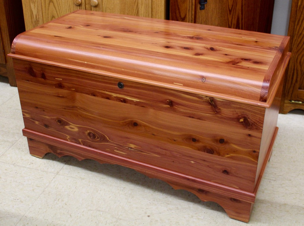 Small Waterfall Blanket Chest - All Cedar
