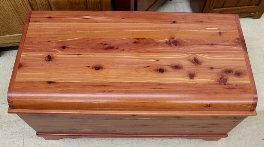 Small Waterfall Blanket Chest - All Cedar