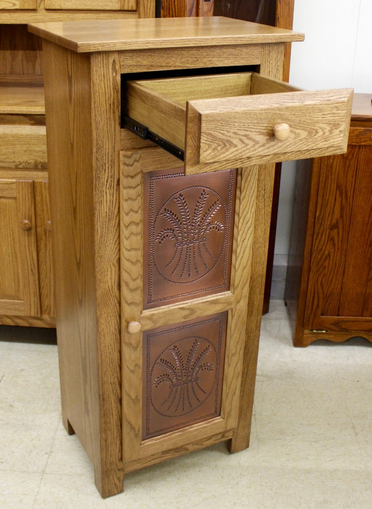 Jelly Cabinet Safe with Copper Wheat Panels