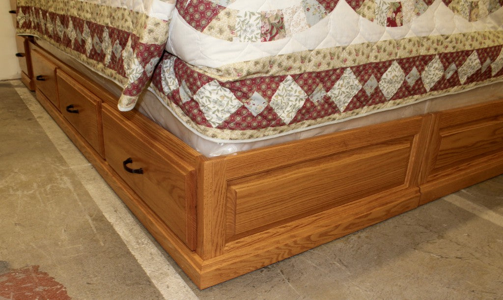 Space Saver Bookcase Pedestal Bed