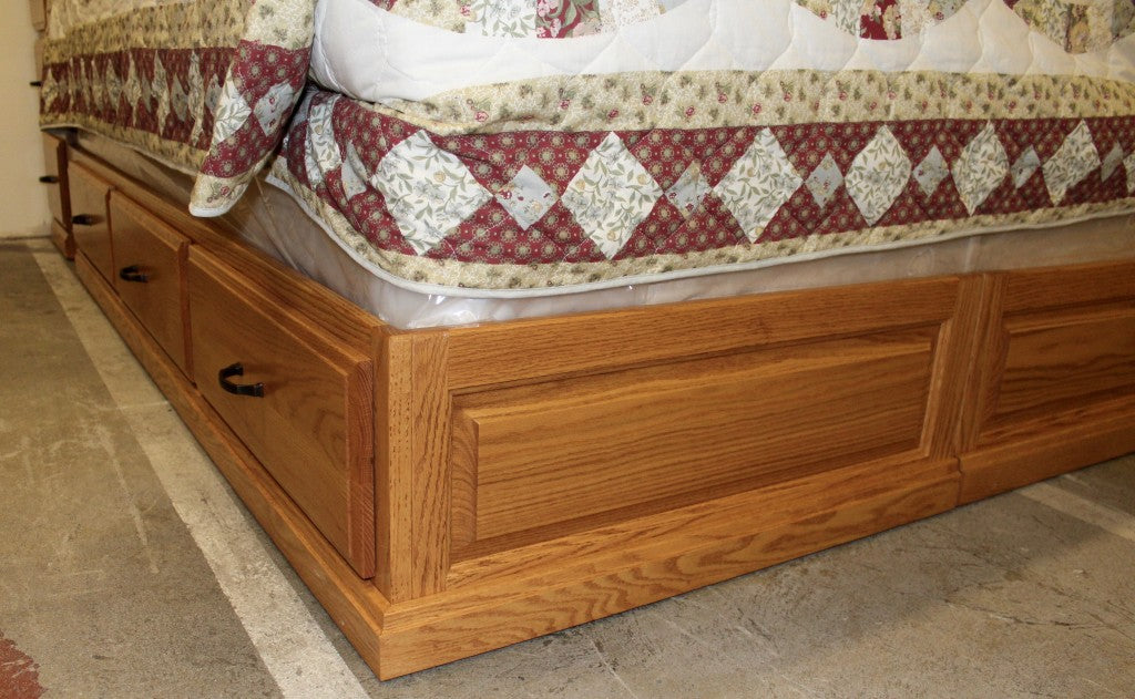 Space Saver Bookcase Pedestal Bed