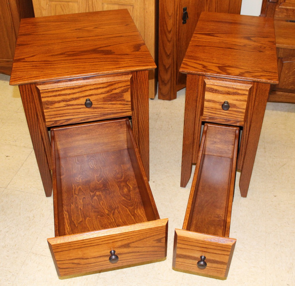 Danville Two Drawer End Table
