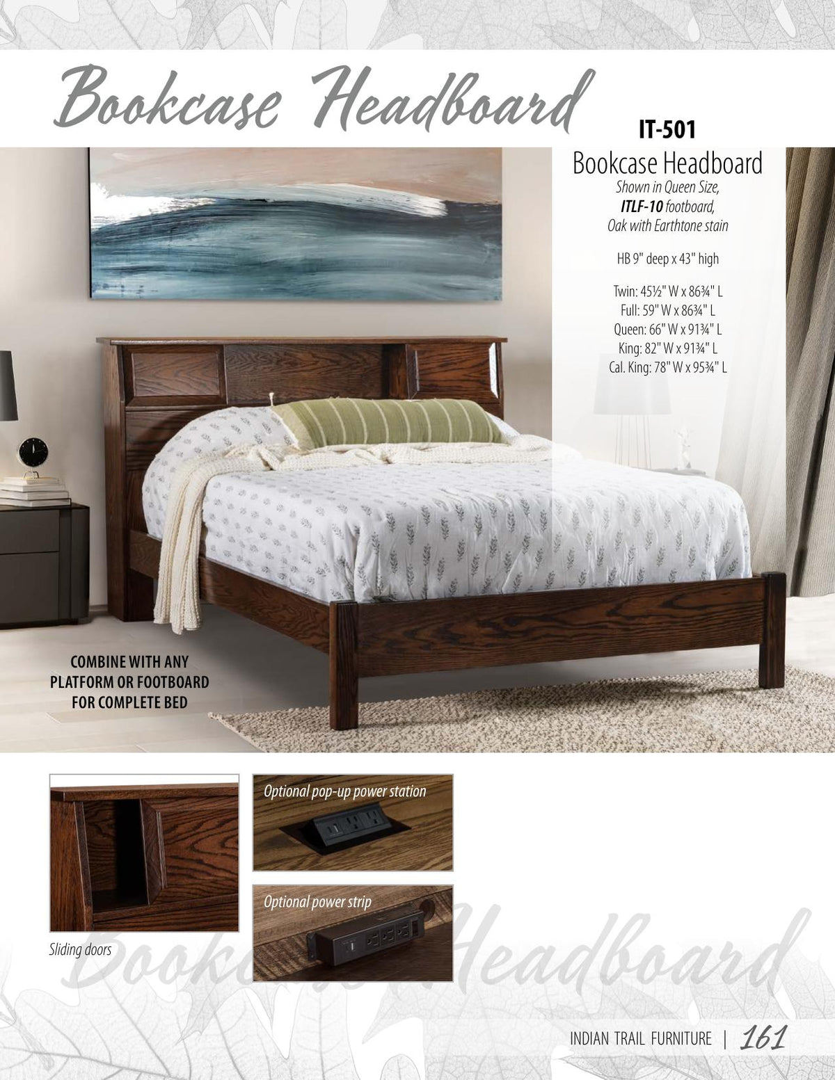 Bookcase Headboard (Short)