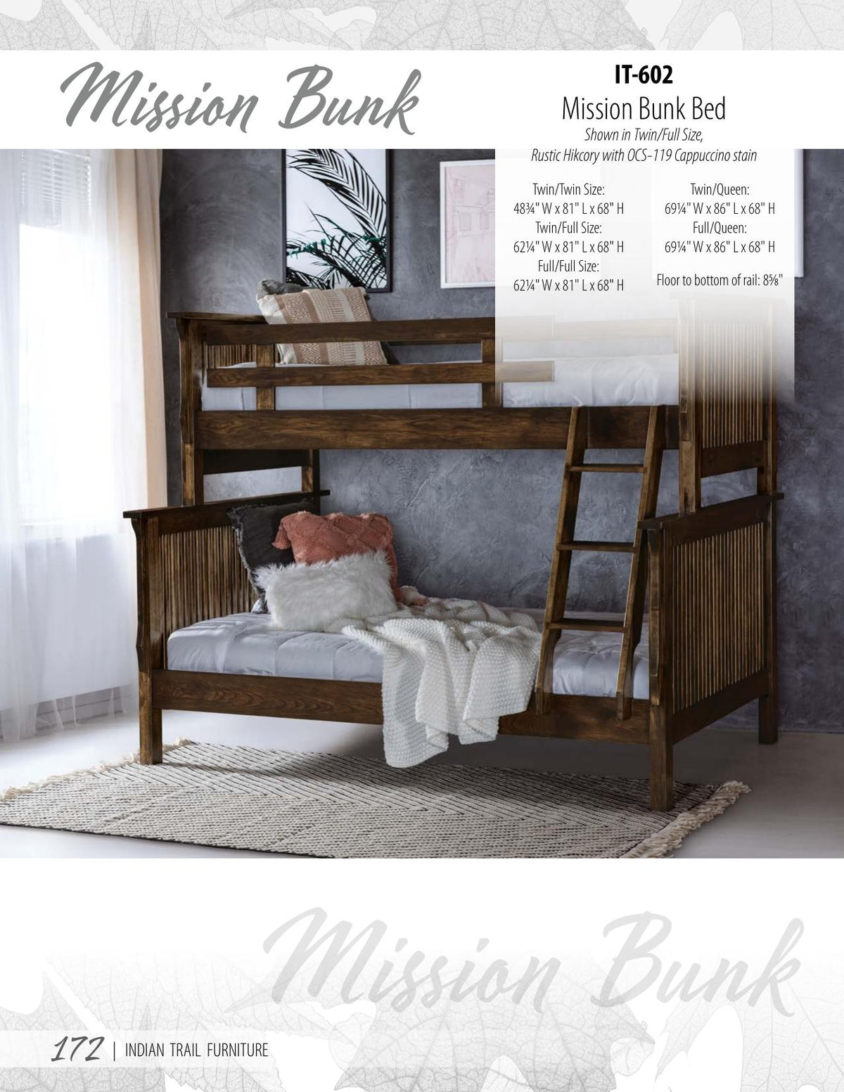Mission Bunk Bed