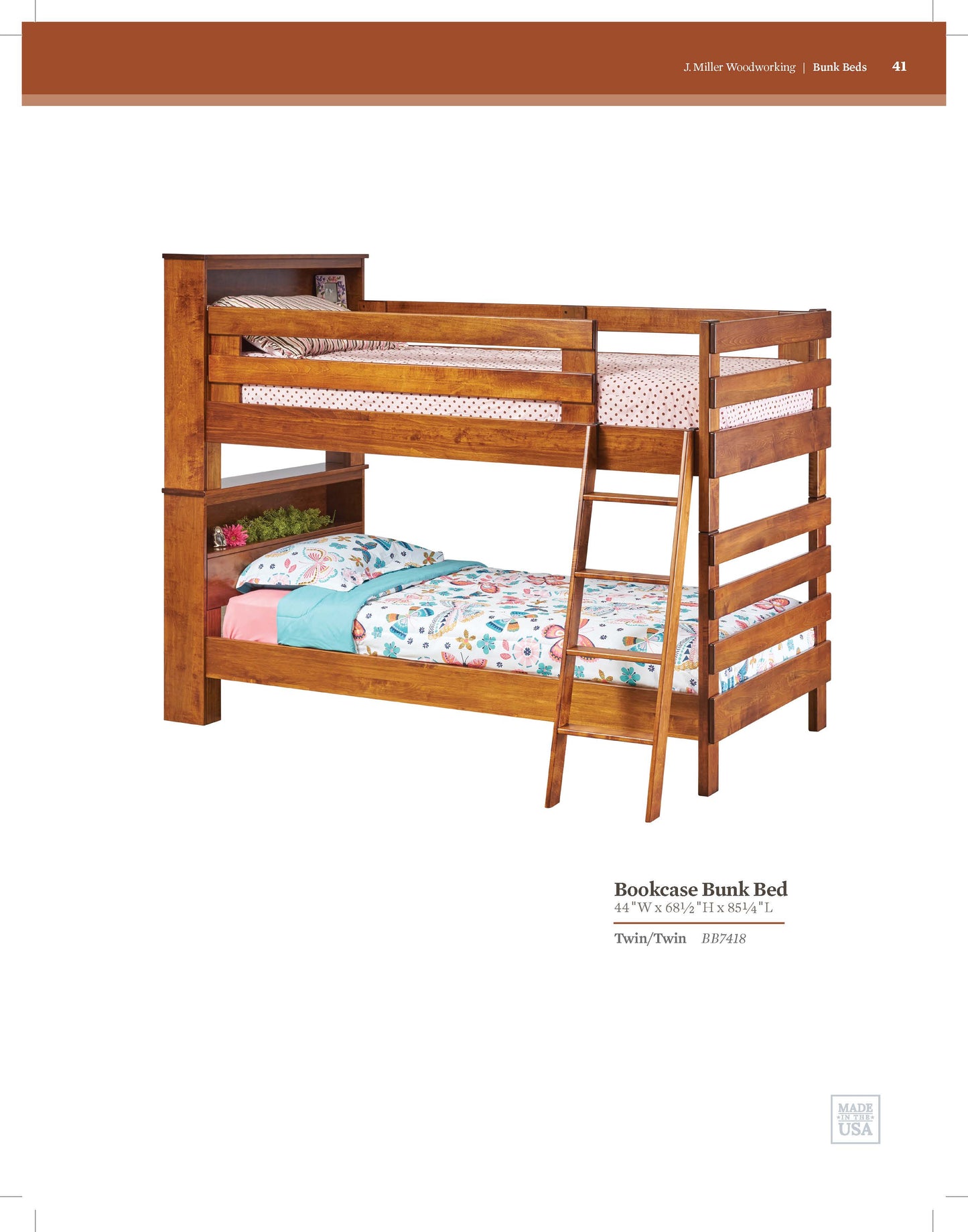 Bookcase Bunk Bed