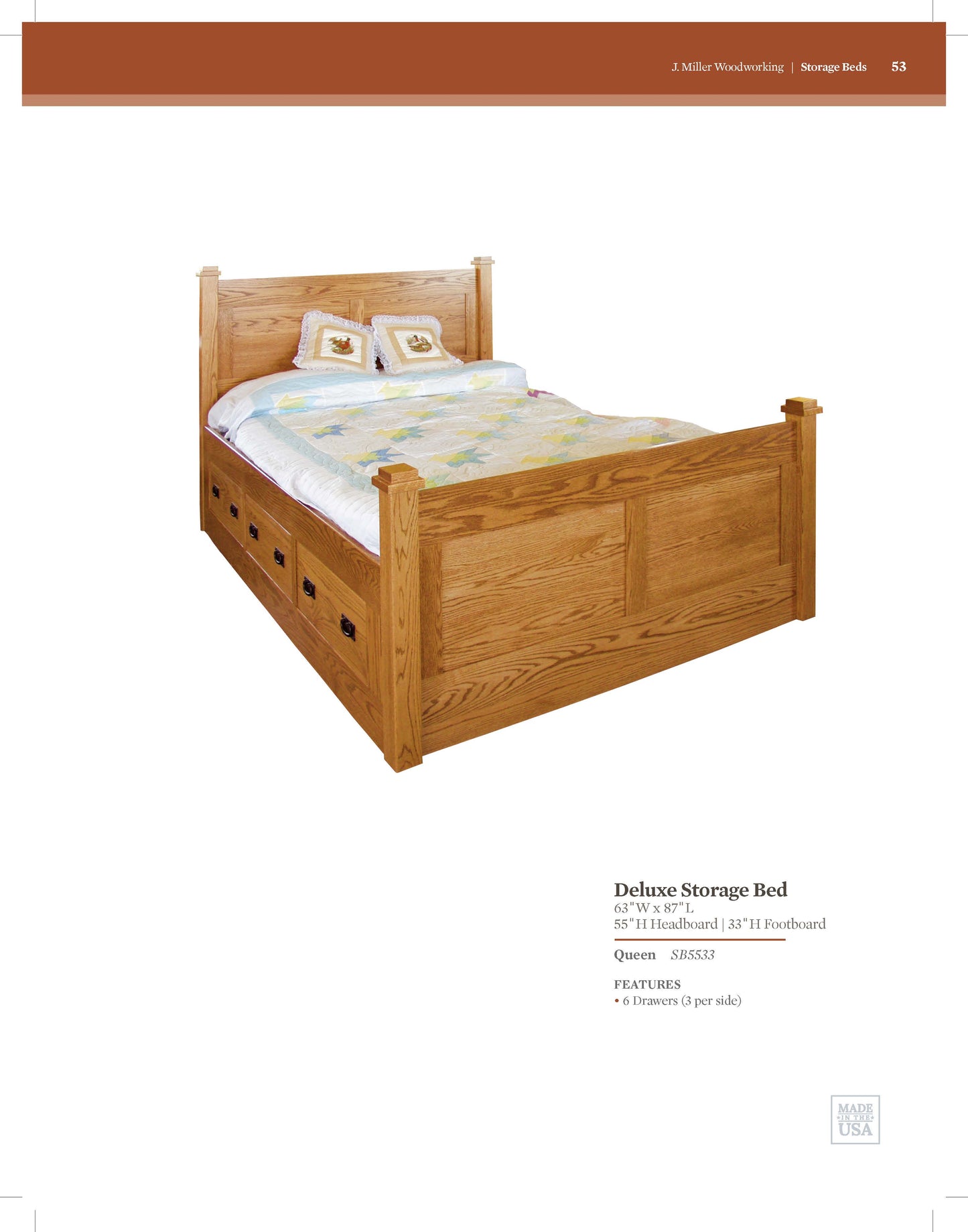 Deluxe Storage Bed