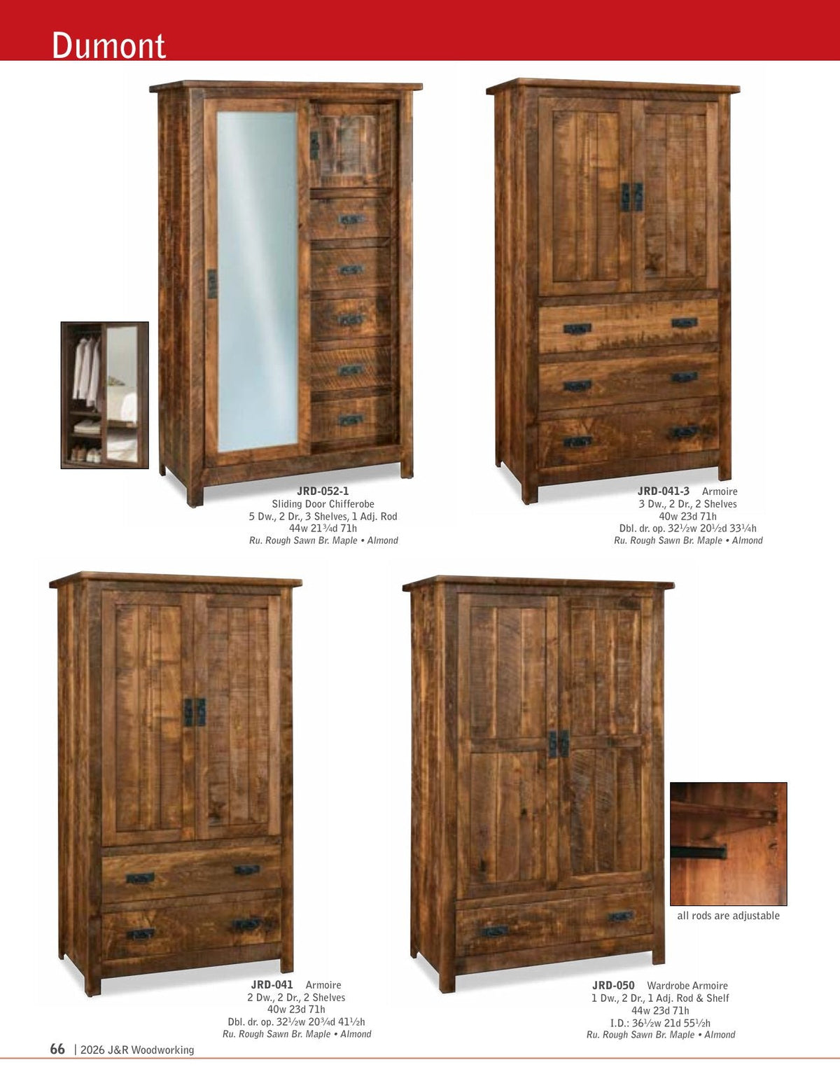 Dumont 2 Drawer Media Chest – 50"W