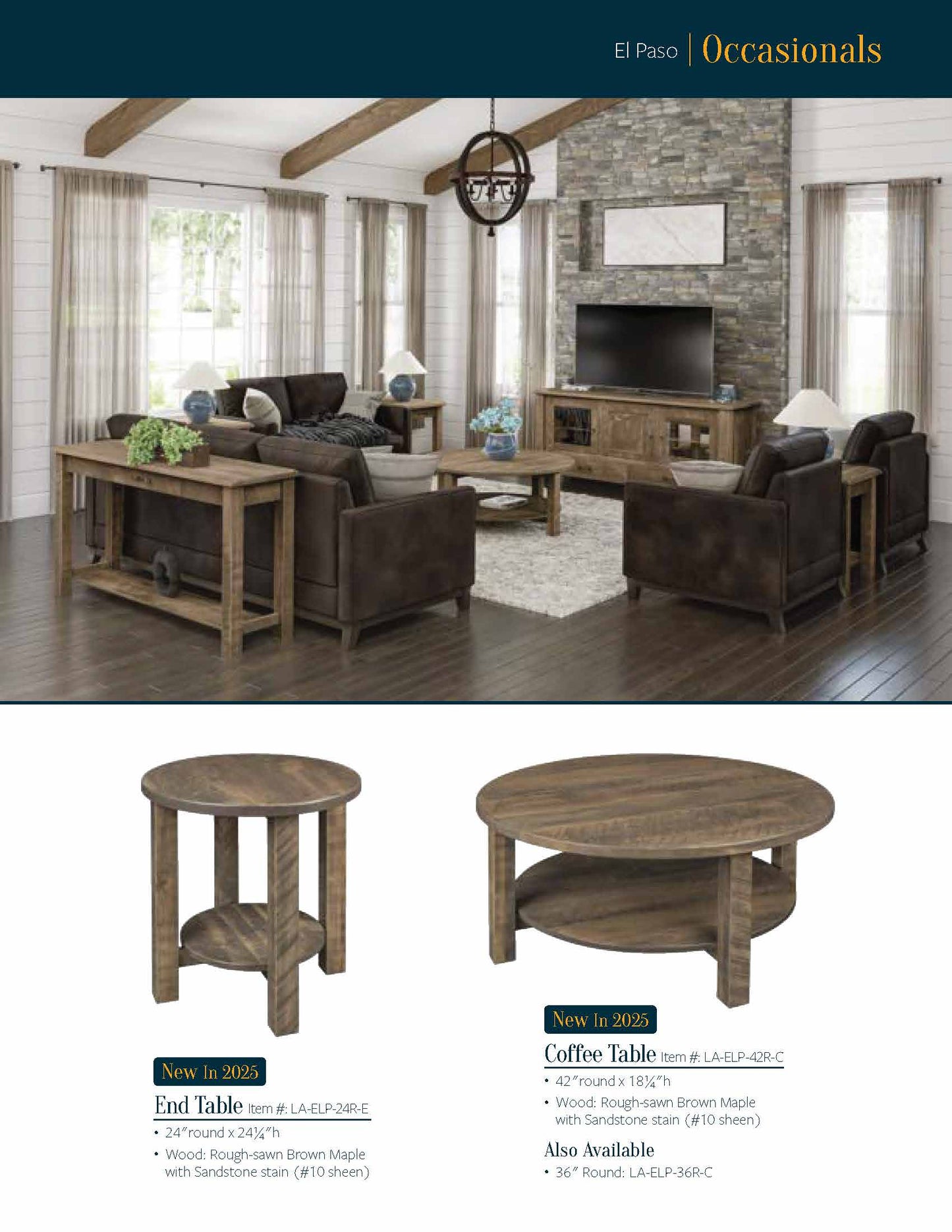 El Paso Sofa Table
