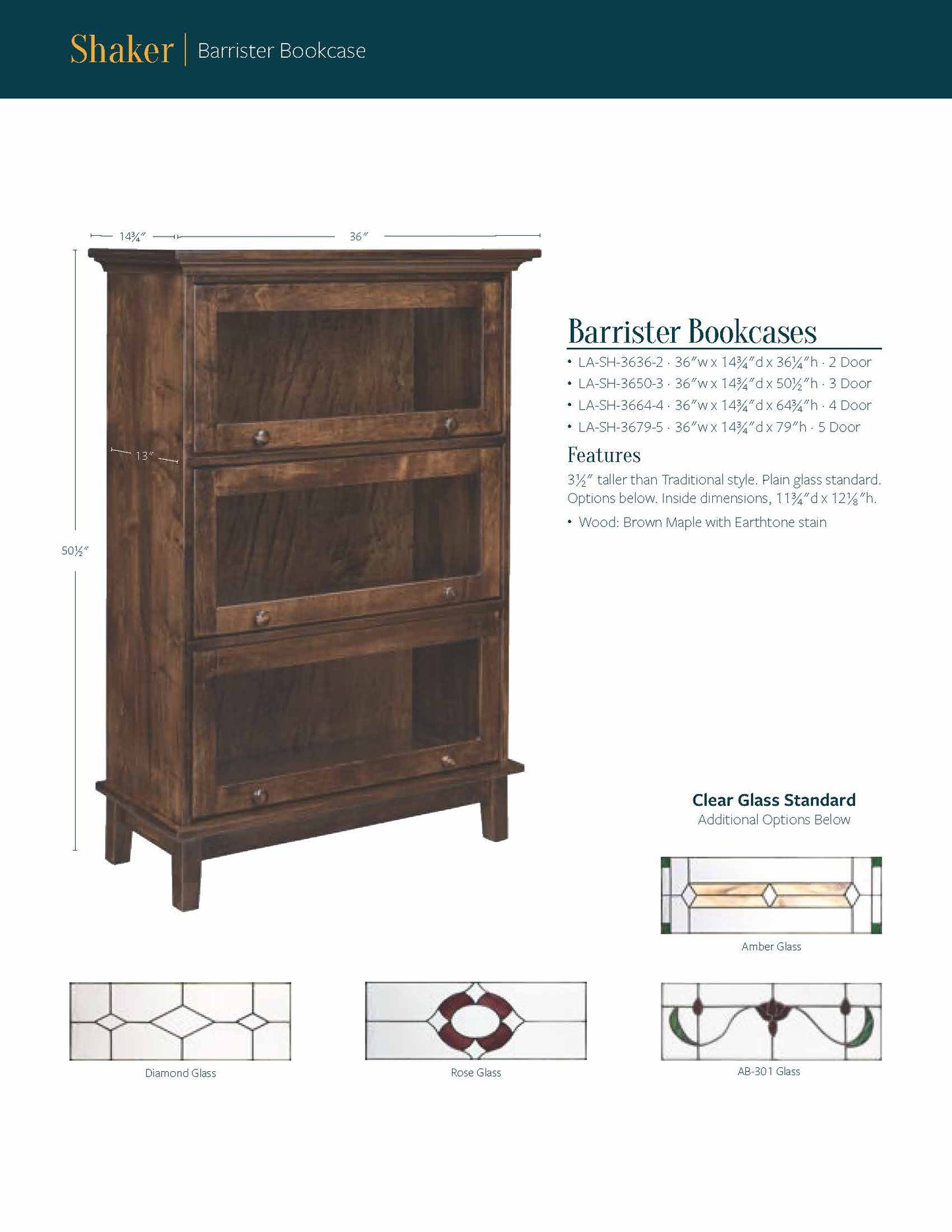 Shaker Writing Desk With Hutch