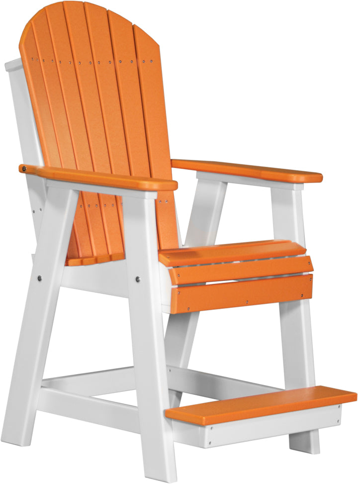 Tangerine & White